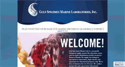 Desktop Screenshot of gulfspecimen.org